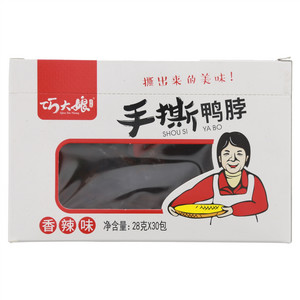 巧大娘香辣味手撕鸭脖