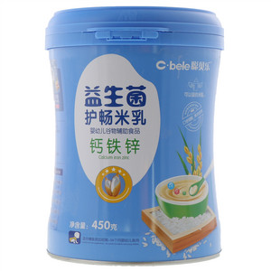 聪贝乐铁锌钙益生菌护畅米乳