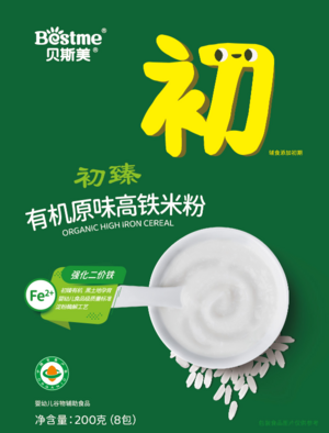有机强化铁益生菌米粉