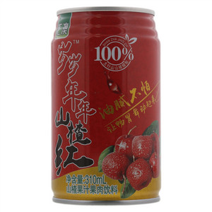 岁岁年年山楂红山楂果汁果肉饮料