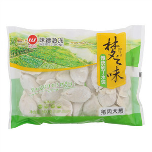 味德梦之味传统剁丁猪肉大葱水饺