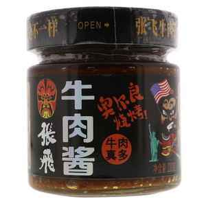张飞奥尔良烧烤牛肉酱