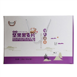 鑫谷航混合坚果黑麦片