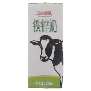 南国乳业牌  铁锌牛奶