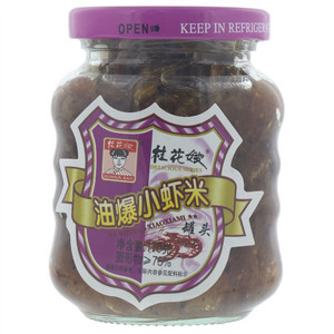 桂花嫂油爆小虾米罐头