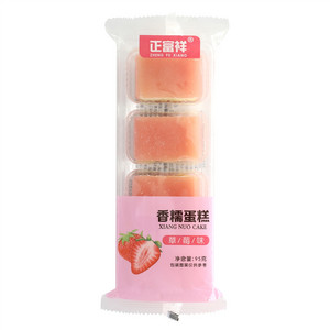 正富祥草莓味香糯蛋糕