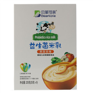 贝莱可亲果蔬多维益生菌米乳