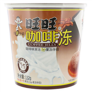 旺旺娃娃图咖啡味咖啡冻