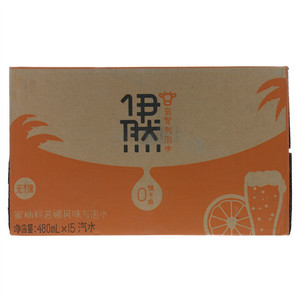 伊利伊然蜜柚科若娜风味气泡水
