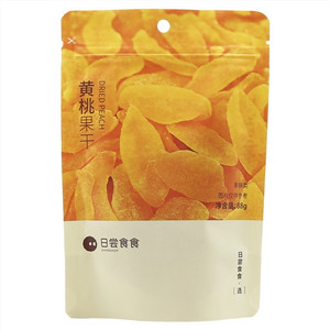 日尝食食黄桃果干
