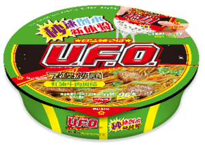 U.F.O蚝油牛肉风味飞碟炒面（油炸方便面）