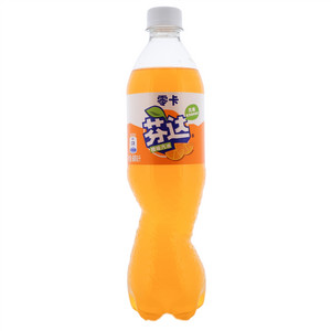 芬达零卡橙味汽水
