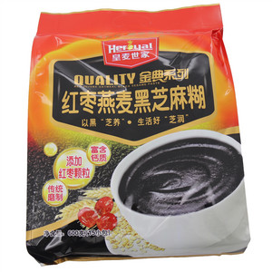红枣燕麦黑芝麻糊