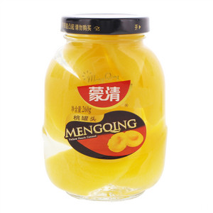 蒙清桃罐头（混合型）