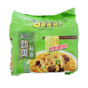 康師傅劲爽拉面小鸡炖蘑菇面（5包入）