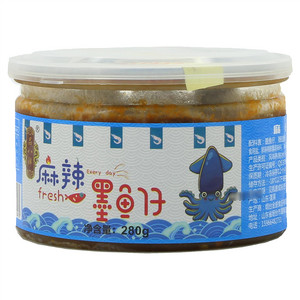 品八鲜麻辣墨鱼仔