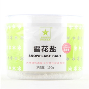 浙盐蓝海星雪花盐（未加碘）150克