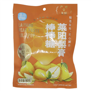 盒马莱阳梨膏棒棒糖