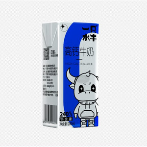 一只水牛高钙牛奶