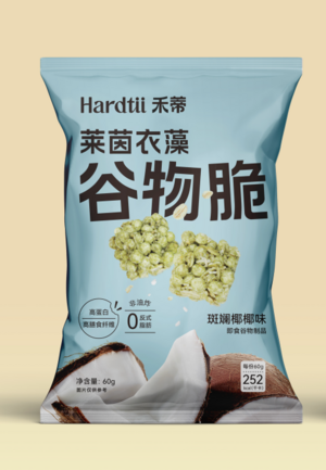Hardtii禾蒂莱茵衣藻斑斓椰椰味谷物脆