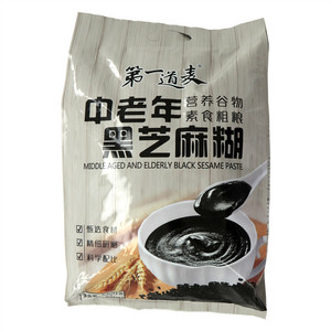 第一道麦中老年黑芝麻糊 