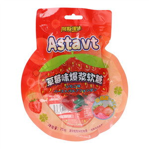Astavt阿斯塔特草莓味爆浆软糖