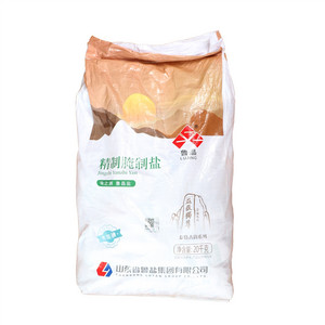 鲁晶牌未加碘精制腌制盐编织袋装（泰岱古韵系列）