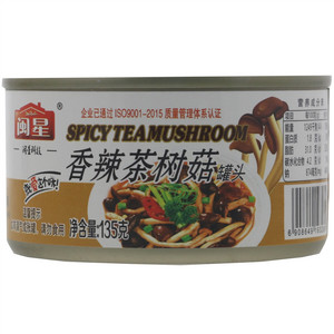闽星香辣茶树菇罐头