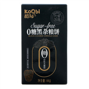 酷秘0糖黑杂粮饼