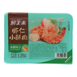 鲜美来藤椒味虾仁小酥肉