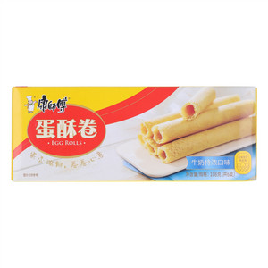 康师傅牛奶特浓口味蛋酥卷