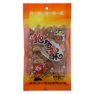 川一猫麻辣鸡肉味鲍鱼酥