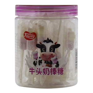 富美多牛奶香芋味牛头奶棒糖