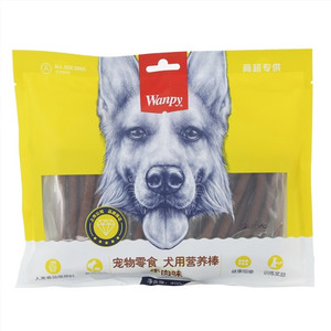wanpy牛肉味 宠物零食犬用营养棒 