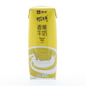 蒙牛奶特香蕉慕斯口味牛奶
