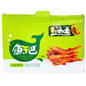 洞庭渔王鱼干巴山椒味鱼仔