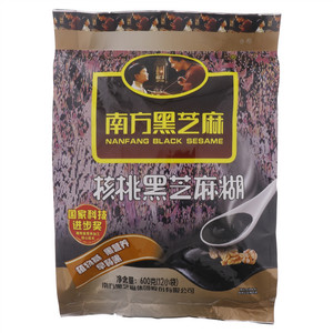 核桃黑芝麻糊600g