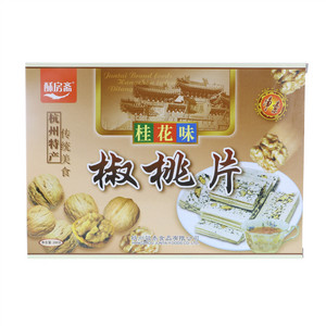 酥房斋桂花味椒桃片280克