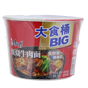 康师傅BIG大食桶红烧牛肉面