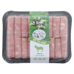 巧林牧场500g羊肉卷（盒）