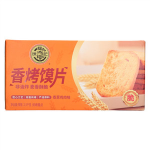 徐福记香葱鸡肉味香烤馍片烘烤糕点