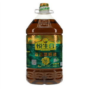 悦生合压榨浓香双低菜籽油