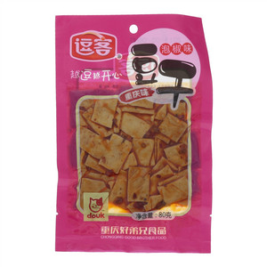 逗客douk泡椒味豆干（非发酵性豆制品）