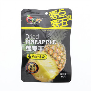零点零五度菠萝干80克