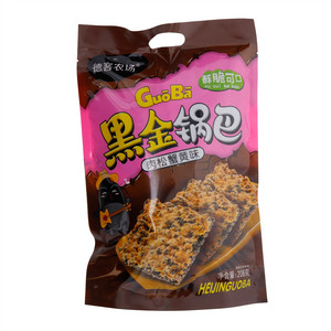 德客农场肉松蟹黄味黑金锅巴
