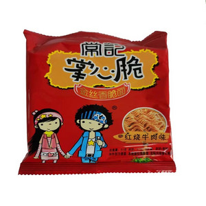 常记红烧牛肉味油炸型方便面