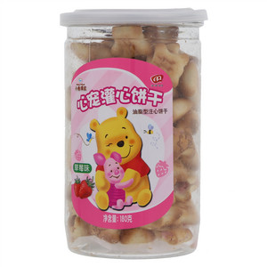 滨崎食品新宠灌心饼干（草莓味油脂型注心）饼干