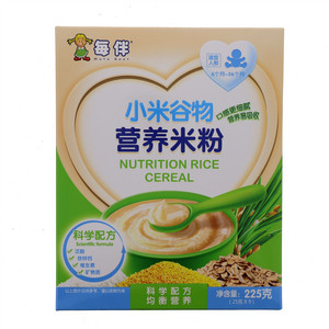 每伴小米谷物营养米粉(商超)