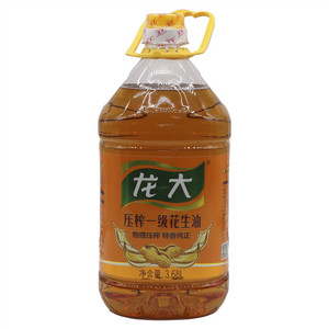龙大压榨一级花生油