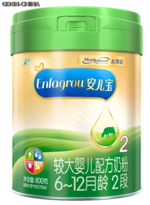 MeadJohnsonNutrition美赞臣安儿宝6-12月龄2段较大婴儿配方奶粉